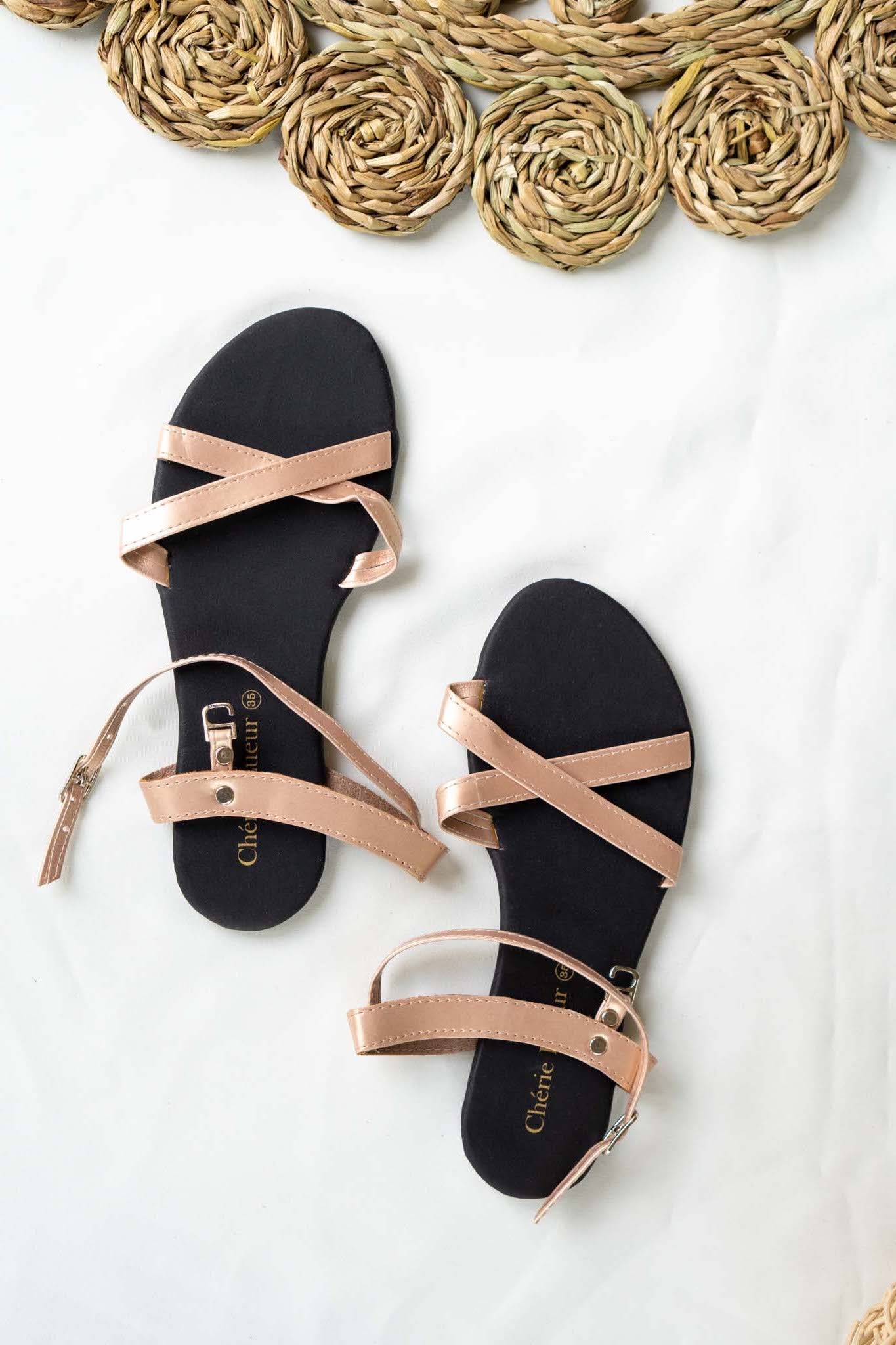 Zoey flat online sandal