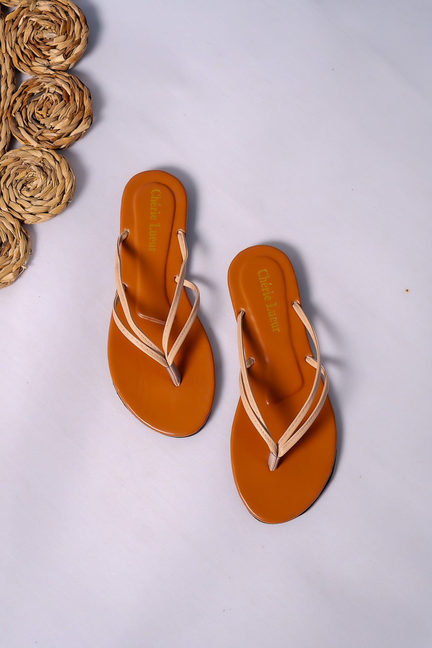 Nude Rowena Flat Sandal - CLS270